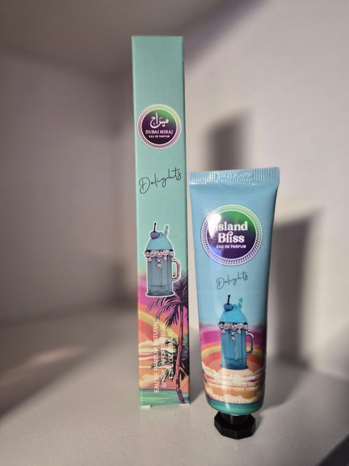 Coffret Island Bliss Dubai Miraj – Eau de Parfum & Crème Mains