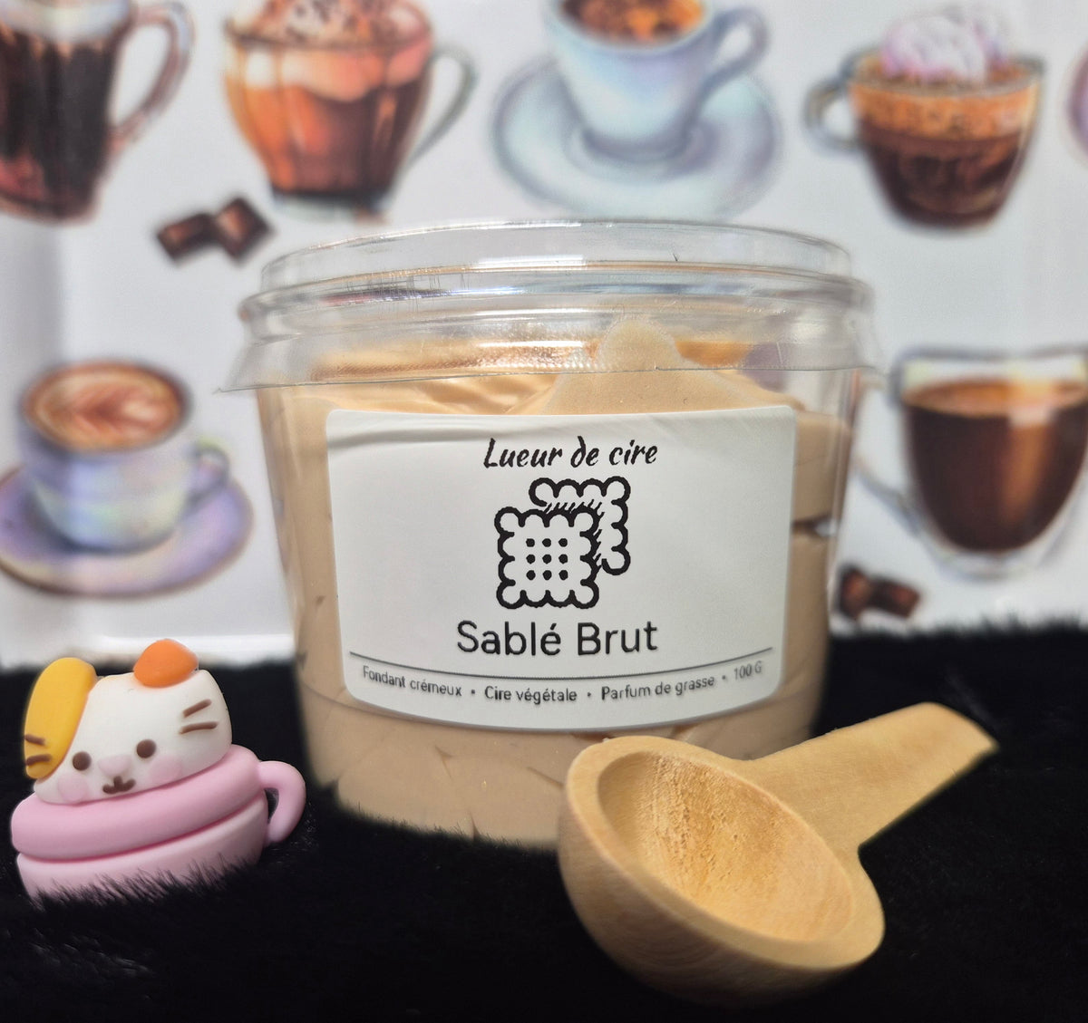 Fondant Crémeux Sablé Brut 100g